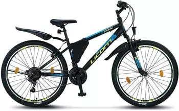 Licorne Bike Guide 26" (black/blue) – Licorne Bike Guide 26" (black/blue) mit 21-Gang-Kettenschaltung für vielseitige Touren