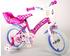 Volare Kinderfahrräder Mädchen Minnie Cutest Ever! 14 Zoll 25 cm Mädchen Felgenbremse Rosa/Violett