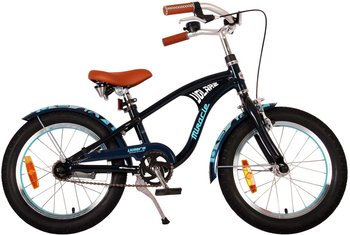 Volare Kinderfahrräder Jungen Miracle Cruiser 16 Zoll 26 cm Jungen Rücktrittbremse Mattblau