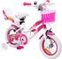 Actionbikes Motors Kinderfahrrad Unicorn 12 Zoll Kinder Mädchen Fahrrad mit Stützräder pink Einhorn