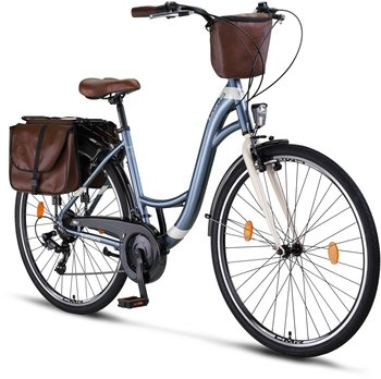 Licorne Bike Stella Plus Premium City Bike 28" blue grey