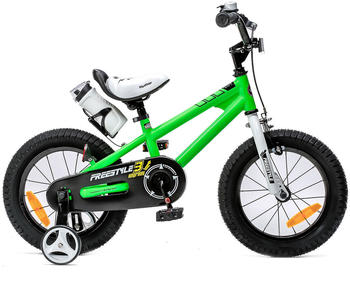 RoyalBaby Freestyle Coaster Brake Kids Bike 14" green