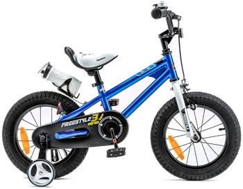 RoyalBaby Freestyle Coaster Brake Kids Bike 14" blue