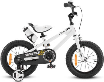 RoyalBaby Freestyle Coaster Brake Kids Bike 12" white