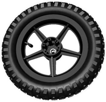 Berg Gokart Antriebsrad Buddy JEEP 12,5 schwarz Cross