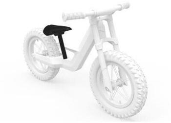 Berg Gokart Biky - Saddle sport Black