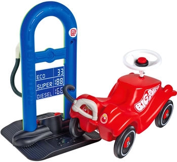 Big Bobby Car Tankstelle Raststätte – Robustes Material ermöglicht Spiel drinnen und draußen