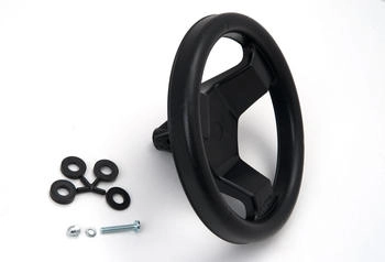 Rolly Toys Lenkrad für Tretfahrzeuge schwarz (910618)