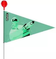 PUKY 00009227, Puky SW 3 Sicherheitsflagge Gutsy Green