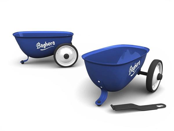 Baghera Anhänger für Rider-Modell blau