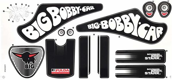 Big Original Fulda Bobby Car Aufkleber