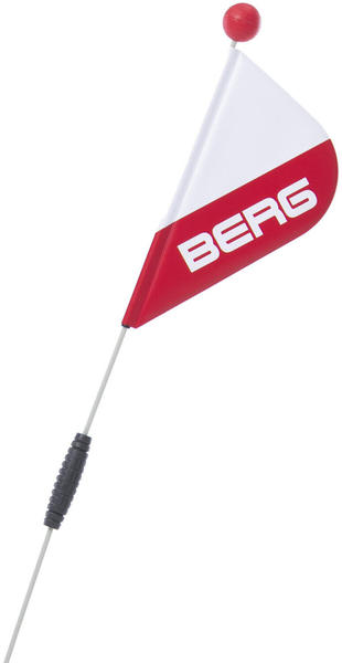 Berg Biky Sicherheitsfahne - Safety Flag - rot/weiß