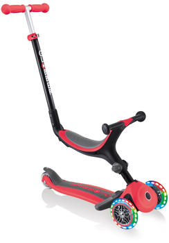 Globber Go Up Foldable Plus Lights new red