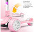 Kidiz Scooter X-Pro2 Dreiradscooter mit PU LED Leuchtenden Räder rosa