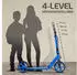 Apollo Klappbarer City Roller Artemis blau