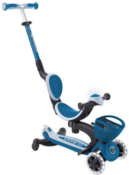 Globber Go Up Baby 360° Lights petrol blue – Globber Go Up Baby 360° Lights petrol blue – Tri-Scooter mit Sicherheit und Lichteffekten