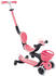 Globber Go Up Baby 360° Lights coral pink