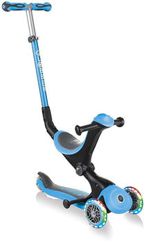 Globber Go Up Deluxe Lights himmelblau