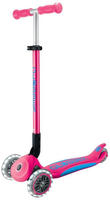 GLOBBER ELITE LIGHTS fuchsia pink, mit Leuchtrollen