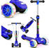 Kidiz Scooter X-Pro2 Dreiradscooter mit PU LED Leuchtenden Räder