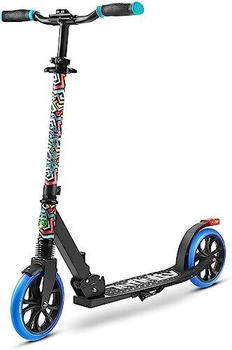 SereneLife Cityroller Big Wheel Scooter graffiti