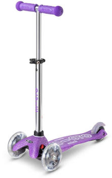Micro Mobility Mini Micro Deluxe Fairy Glitter LED purple