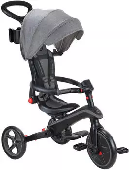 Globber Explorer foldable 4 in 1 black/grey
