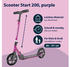 Hudora Scooter Start 200 purple