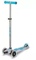 Micro MMD138HO3600001, Micro Maxi Deluxe Flux LED Kinderkickboard (aqua)