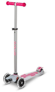 Micro Mobility maxi micro deluxe flux LED pink