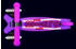 Micro Mobility mini micro deluxe glow LED plus frosty pink