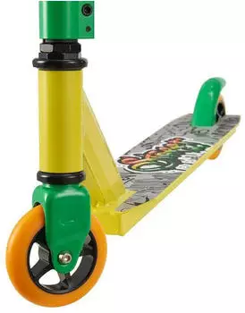 Juskys ArtSport - Stunt Scooter grün/orange – Juskys ArtSport - Stunt Scooter grün/orange: Der perfekte Begleiter für coole Tricks