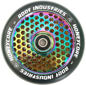 ROOT INDUSTRIES Honeycore Wheels 120mm black/rocket fuel