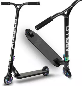 Apollo Hawk Stuntscooter schwarz/rainbow Apollo Hawk Stuntscooter schwarz/rainbow