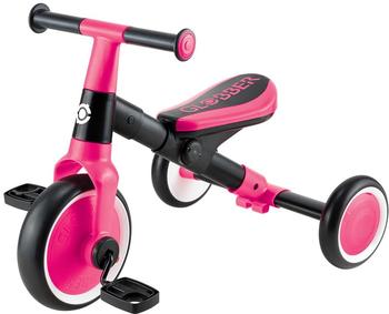 Globber Learning Trike 2 in 1 fuchia