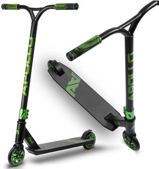 Apollo Hawk Stuntscooter schwarz/grün Apollo Hawk Stuntscooter schwarz/grün