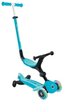 Globber Go Up Active Lights 360 aqua blue