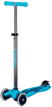 Micro Mobility maxi micro deluxe glow LED crystal blue