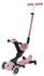 Globber Go Up Deluxe Lights Eco 360 berry