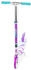 Raven Klappbarer Roller mit Bremse und Klingel Zea 200mm weiß/Violett weiß/königliches Lila/aquamaringrün