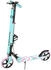 Raven Klappbarer Roller mit Bremse und Klingel Zea 200mm aquamaringrün/rosa/schwarz