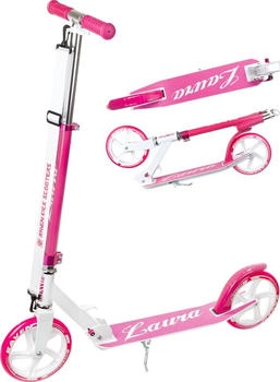Raven Klappbarer Roller 145mm Laura Rosa/weiß rosa/weiß