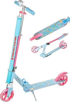 Raven Scooter mit Stoßdämpfer und Glocke 145mm Lilliana rosa/blau