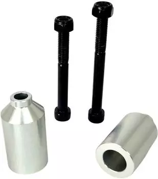 Blunt Scooter Pegs / Aluminiumpaar / Silberfarben / Scooter grau