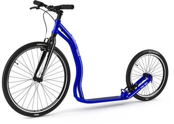 Yedoo Scooter Trexx Sport Alloy Tretroller mit Luftreifen 26/20 Blau blau