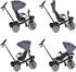 byox Space 3 in 1 Kinderdreirad grau