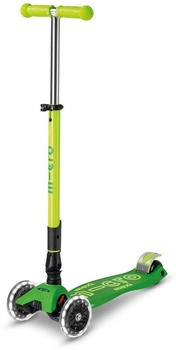 Micro Mobility maxi micro deluxe LED parrot green