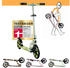 Six Degrees Aluminium Scooter mit Klappmechanismus 205 mm