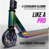 Apollo Hawk Stuntscooter full rainbow