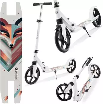 HyperMotion 2-Wheel Scooter for Teens and Adults Winter Fox